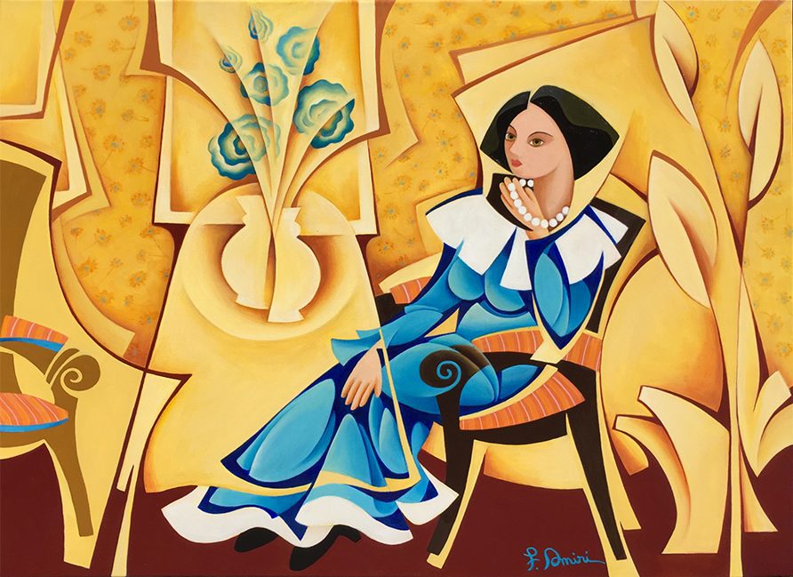 Abstract Portrait of Dora Wheeler